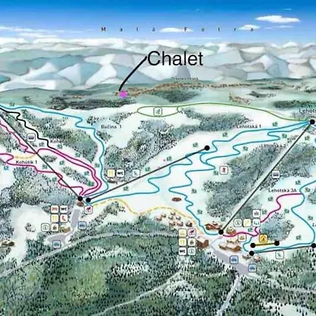 Chata U Hrusku 100m Od Sjezdovky Horská chata